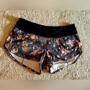 Lululemon floral shorts size 8